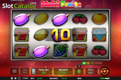 Скрин5. Multi Fruits Quattro слот