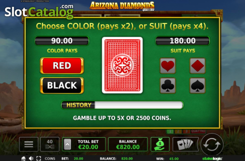 Скрин7. Arizona Diamonds слот