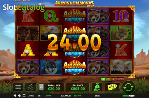 Скрин6. Arizona Diamonds слот