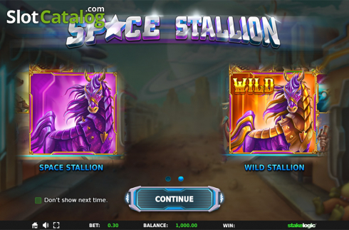 Скрин3. Space Stallion слот