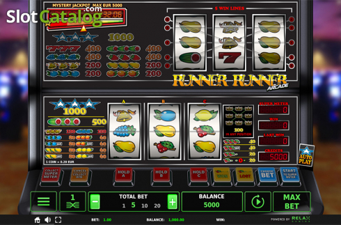 Скрин3. Runner Runner слот