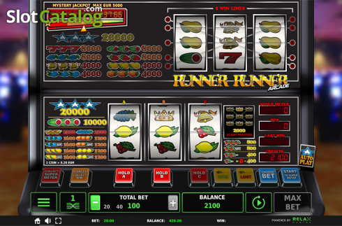 Скрин4. Runner Runner слот