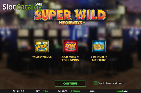 Скрин2. Super Wild Megaways слот
