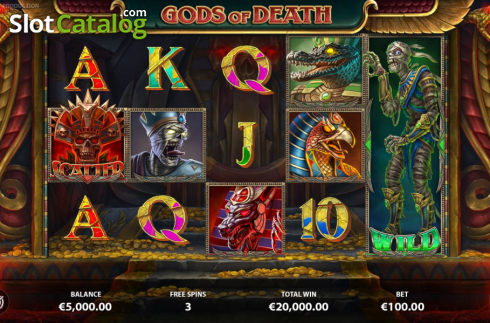 Скрин4. Gods of Death слот