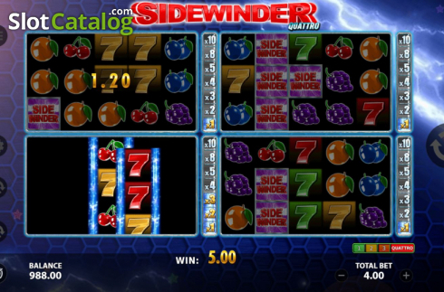 Скрин7. Sidewinder (StakeLogic) слот