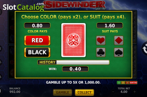 Скрин8. Sidewinder (StakeLogic) слот