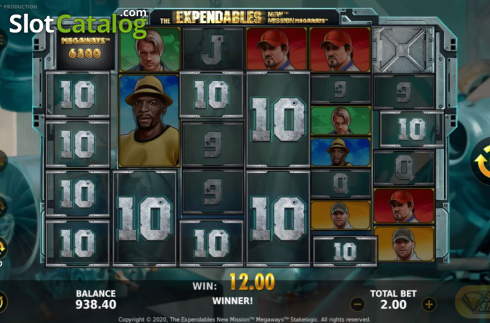 Скрин6. The Expendables New Mission Megaways слот