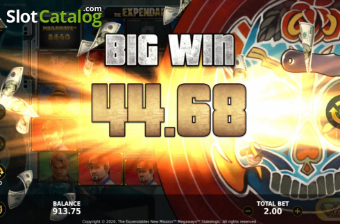 Скрин8. The Expendables New Mission Megaways слот
