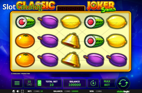 Скрин2. Classic Joker 5 Reels слот
