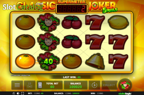 Скрин3. Classic Joker 5 Reels слот