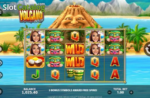 Скрин2. Volcano Deluxe слот