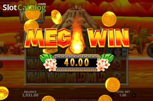Скрин5. Volcano Deluxe слот