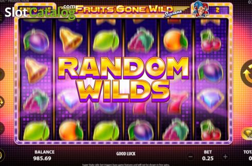 Скрин6. Fruits Gone Wild Supreme слот