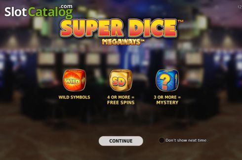 Скрин2. Super Dice Megaways слот