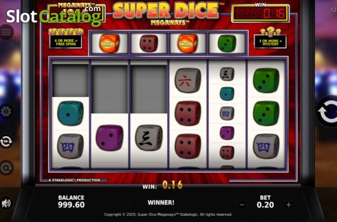Скрин4. Super Dice Megaways слот