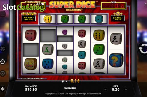 Скрин5. Super Dice Megaways слот