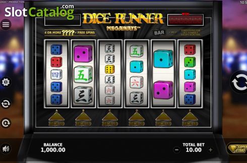 Скрин2. Dice Runner Megaways слот