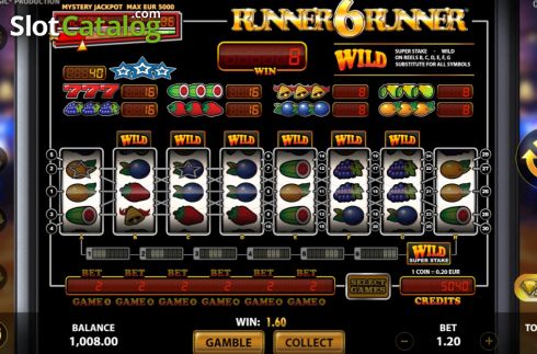 Скрин5. Runner 6 Runner слот