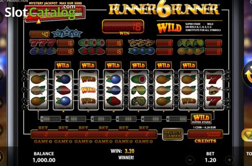 Скрин7. Runner 6 Runner слот