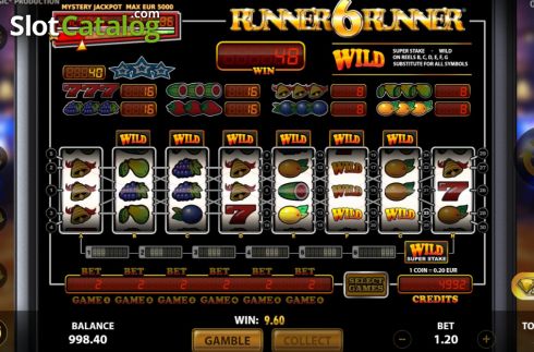 Скрин8. Runner 6 Runner слот