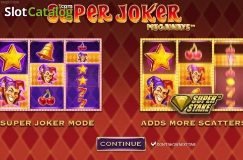 Скрин2. Super Joker Megaways слот