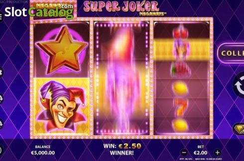 Скрин4. Super Joker Megaways слот