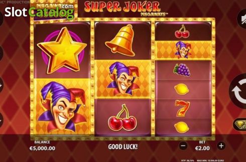 Скрин3. Super Joker Megaways слот