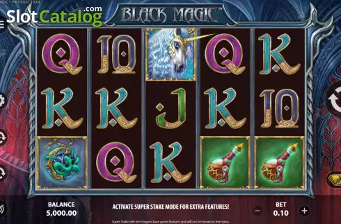 Скрин2. Black Magic (StakeLogic) слот