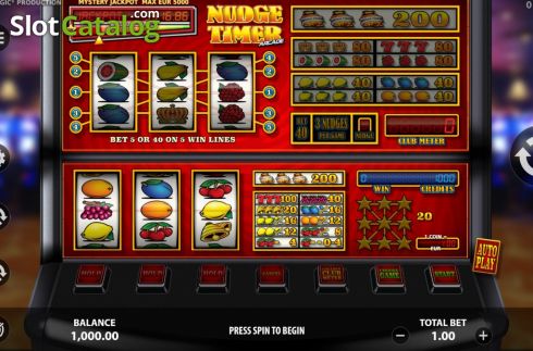 Скрин3. Nudge Timer Arcade слот