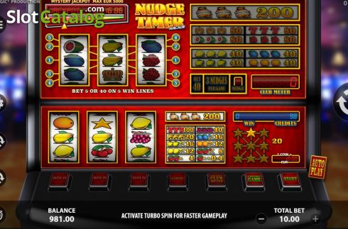 Скрин5. Nudge Timer Arcade слот