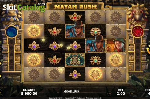 Скрин4. Mayan Rush слот