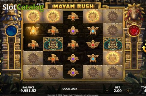Скрин5. Mayan Rush слот