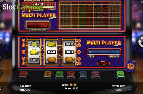 Скрин3. Multi Player Arcade слот