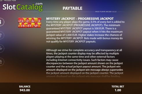 Скрин4. Multi Player Arcade слот
