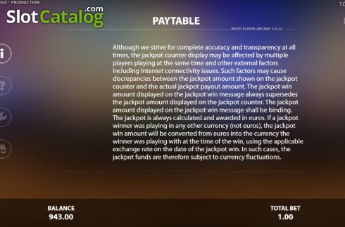 Скрин5. Multi Player Arcade слот