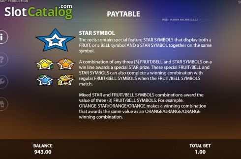 Скрин6. Multi Player Arcade слот