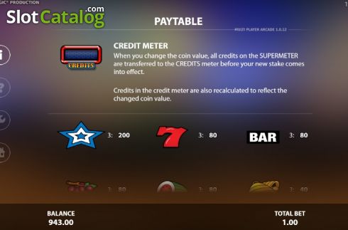 Скрин8. Multi Player Arcade слот
