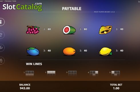 Скрин9. Multi Player Arcade слот