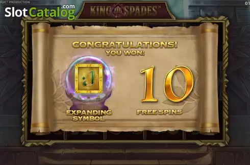 Скрин4. King of Spades слот