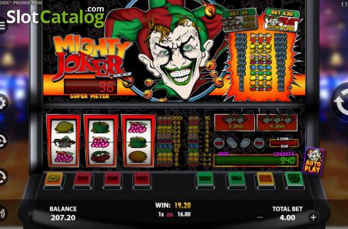 Скрин3. Mighty Joker Arcade слот