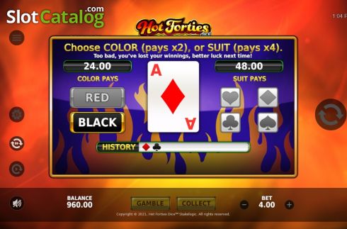 Скрин5. Hot Forties Dice слот
