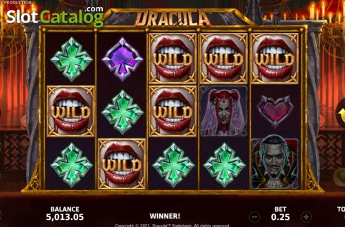 Скрин6. Dracula (Stakelogic) слот