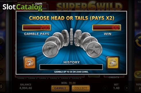 Скрин5. Super6Wild слот