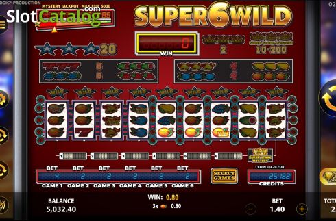 Скрин4. Super6Wild слот