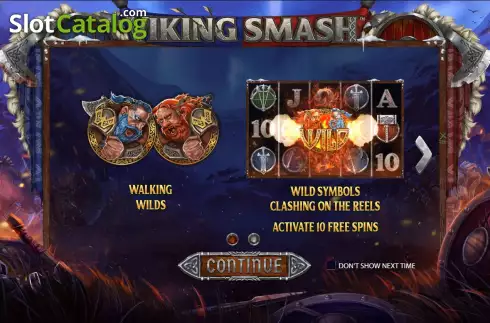 Скрин2. Viking Smash слот