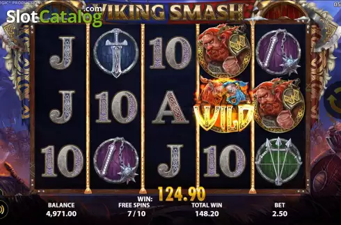 Скрин9. Viking Smash слот