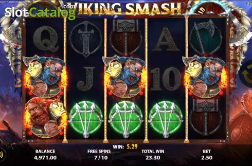 Скрин8. Viking Smash слот