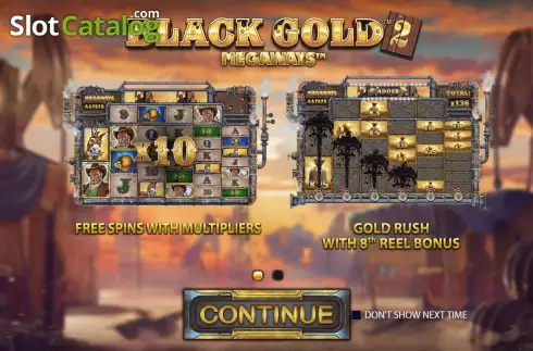 Скрин2. Black Gold 2 Megaways слот