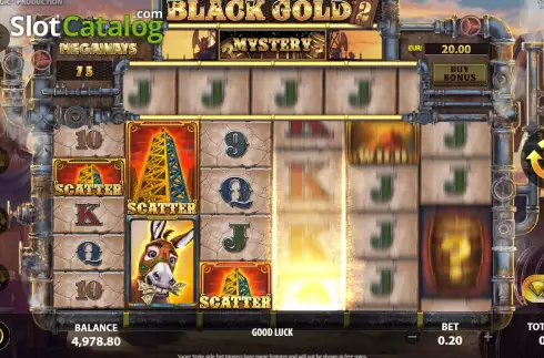 Скрин7. Black Gold 2 Megaways слот