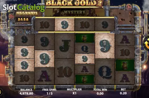 Скрин9. Black Gold 2 Megaways слот